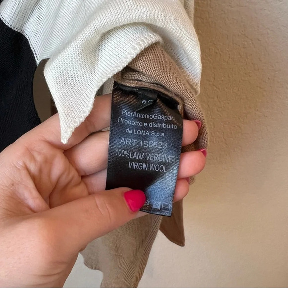 Pier Antonio Gaspari color block sweater - Picture 2 of 5